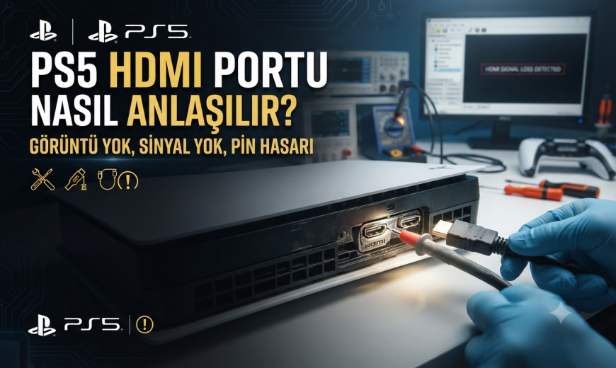 PS5 HDMI Portu Arızası Nasıl Anlaşılır?