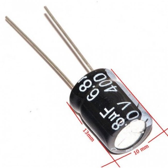 6.8uF 400V kondansatör